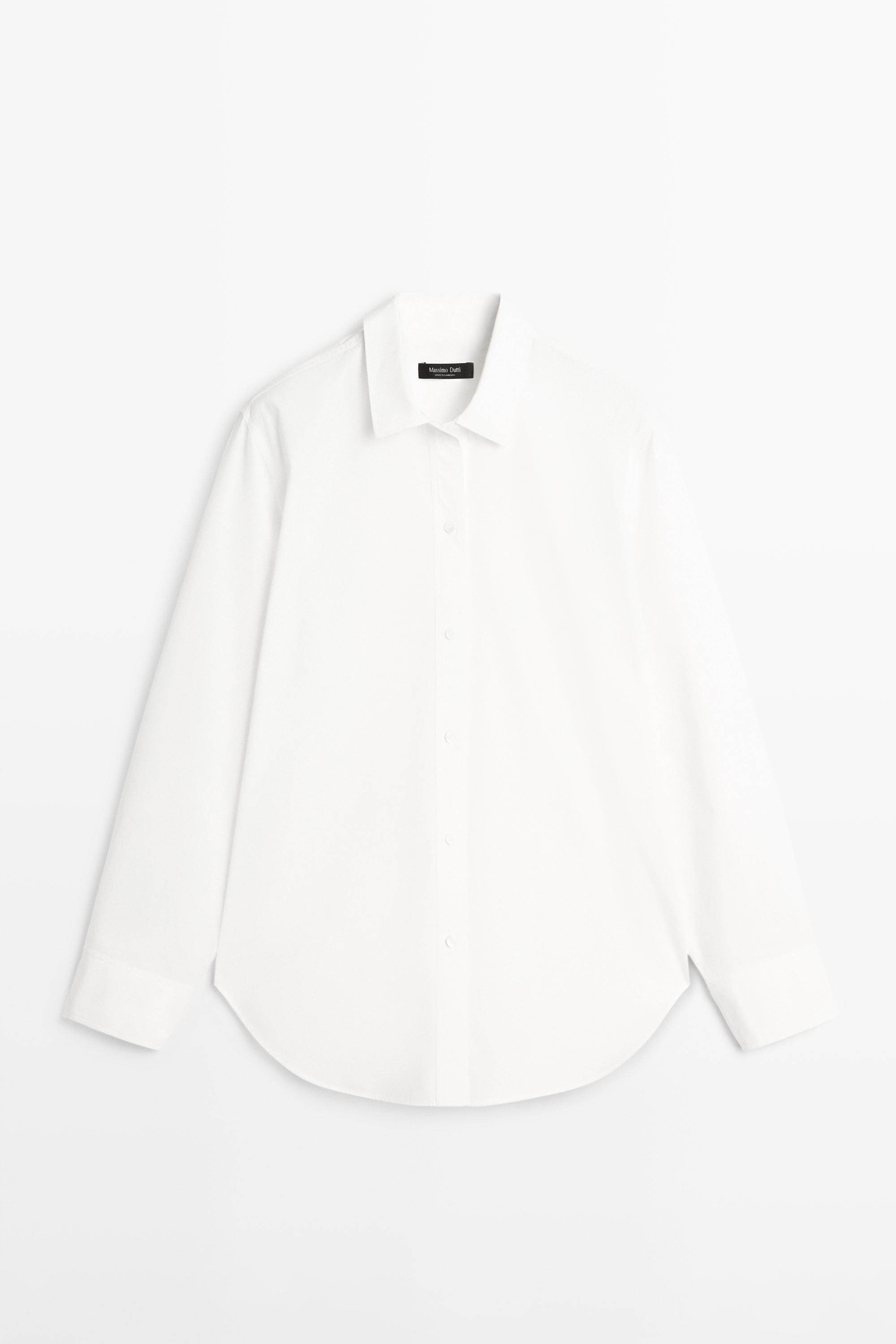 VIEW LOOK
100% cotton poplin shirt

 £59.95  Colour:  White  Add to basket | Massimo Dutti UK