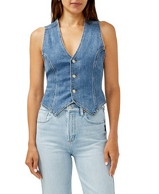 Silver Jeans Co. Women's Denim Vest - Macy's | Macy's