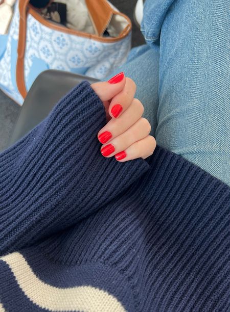 This red polish is so vibrant and perfect for summer! ❤️

#LTKFindsUnder50 #LTKStyleTip