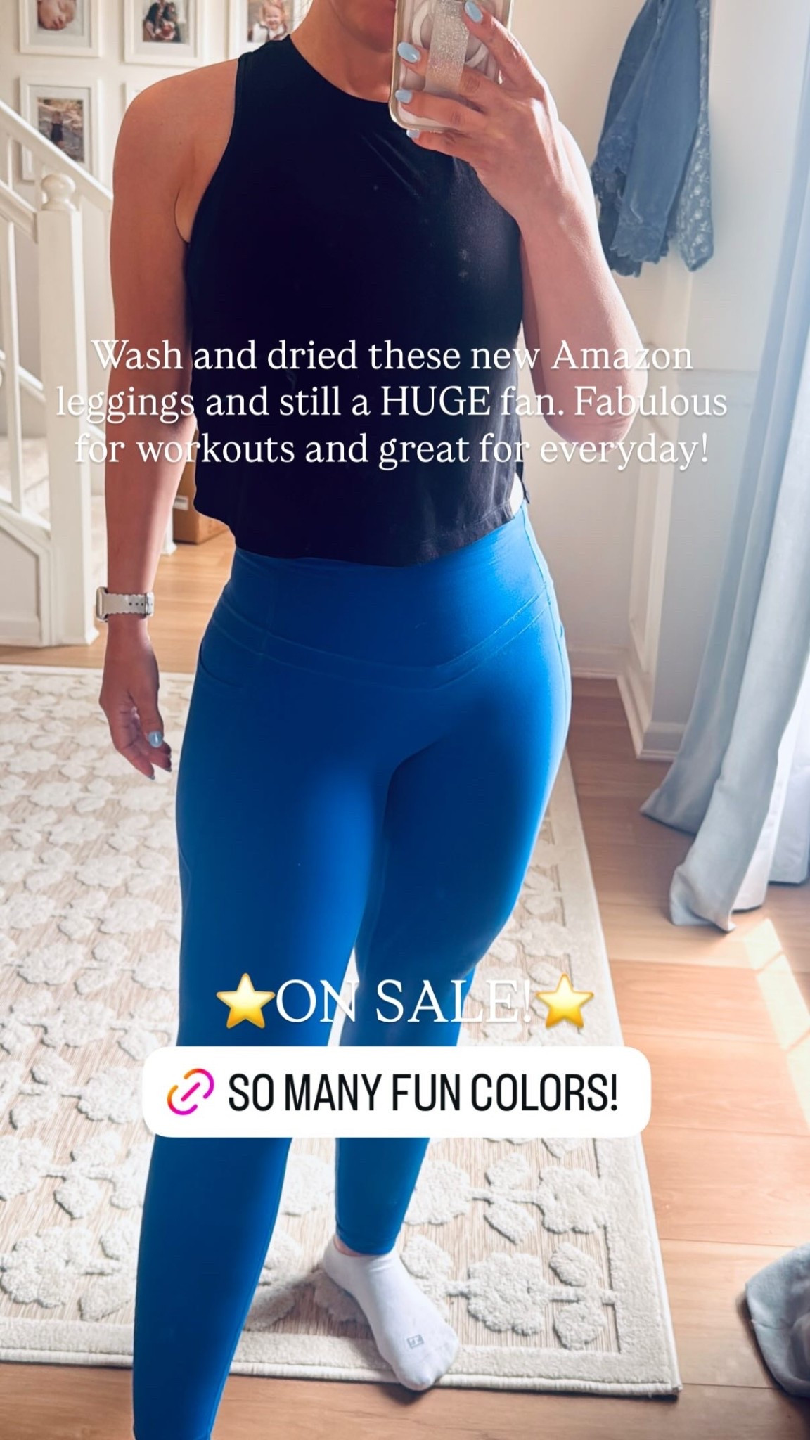Wash and dried these new Amazon leggings and still a HUGE fan. Fabulous for workouts and great for everyday! ⭐️ON SALE!⭐️