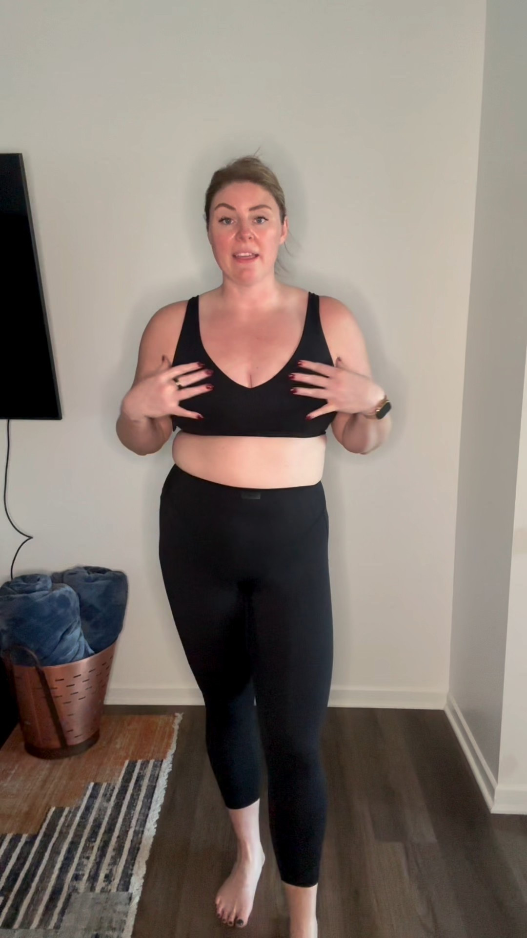 SkimsNike Matte set! This is the long line sports bra and 26” V leggings in their matte finish. 

I’m in a 2X in both pieces, they both come in sizes XXS-4X. They also come in four different colors. 

plus size activewear, mid size activewear, activewear sets, affordable fashion 

#LTKPlusSize #LTKActive #LTKCyberWeek