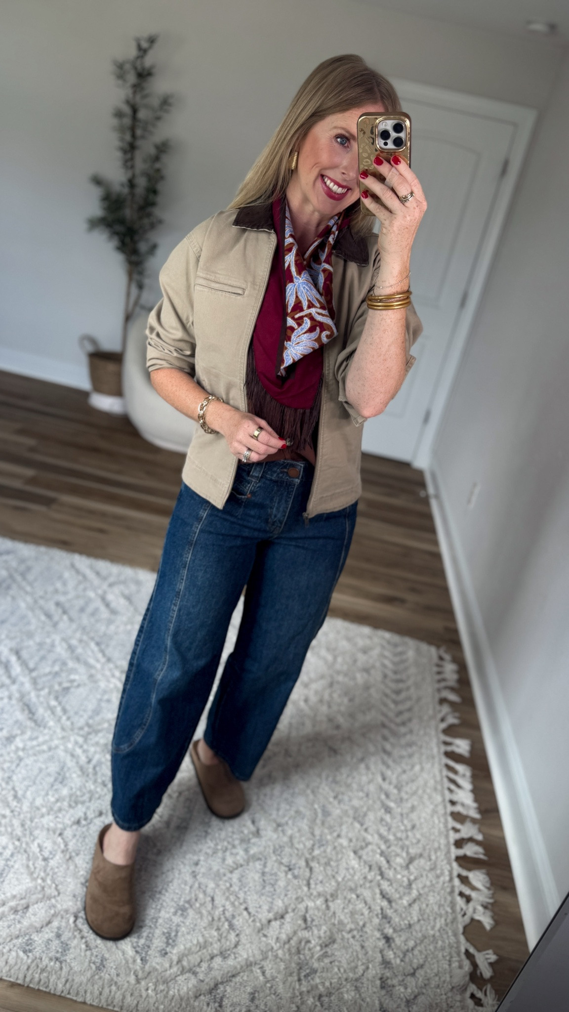 Daily try on, Walmart outfit, Walmart fashion, barrel jeans

#LTKootd