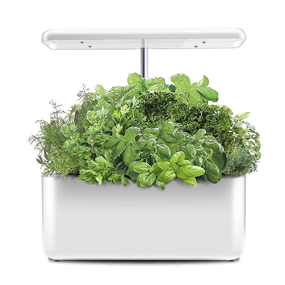 Ecoo Grower IGS-10, 7 Indoor Garden, Soil Free, Hydroponics Grow Light Herb Plants Garden Kit, Ad... | Walmart (US)
