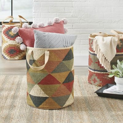 Kilim Basket | Grandin Road | Grandin Road