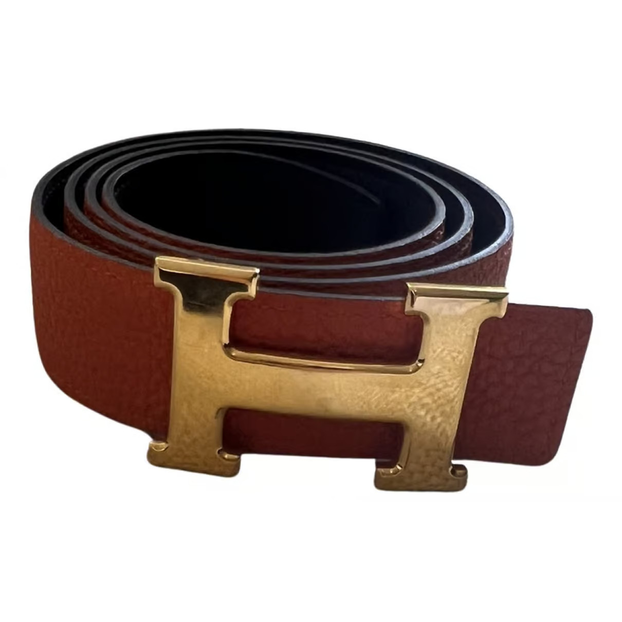 H belt Hermès Orange size XS International in Metal - 34816395 | Vestiaire Collective (Global)