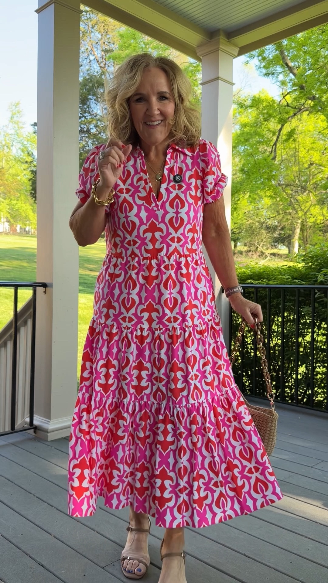 I did size down to a small in this style 
Wedding guess dress spring dress 

#LTKootd #LTKWedding #LTKOver40