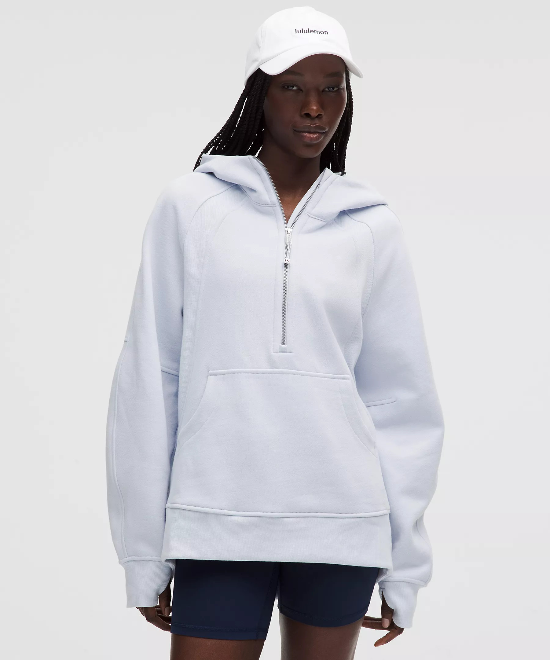 Scuba Oversized Half-Zip Long Hoodie | Women's Hoodies & Sweatshirts | lululemon | Lululemon (US)