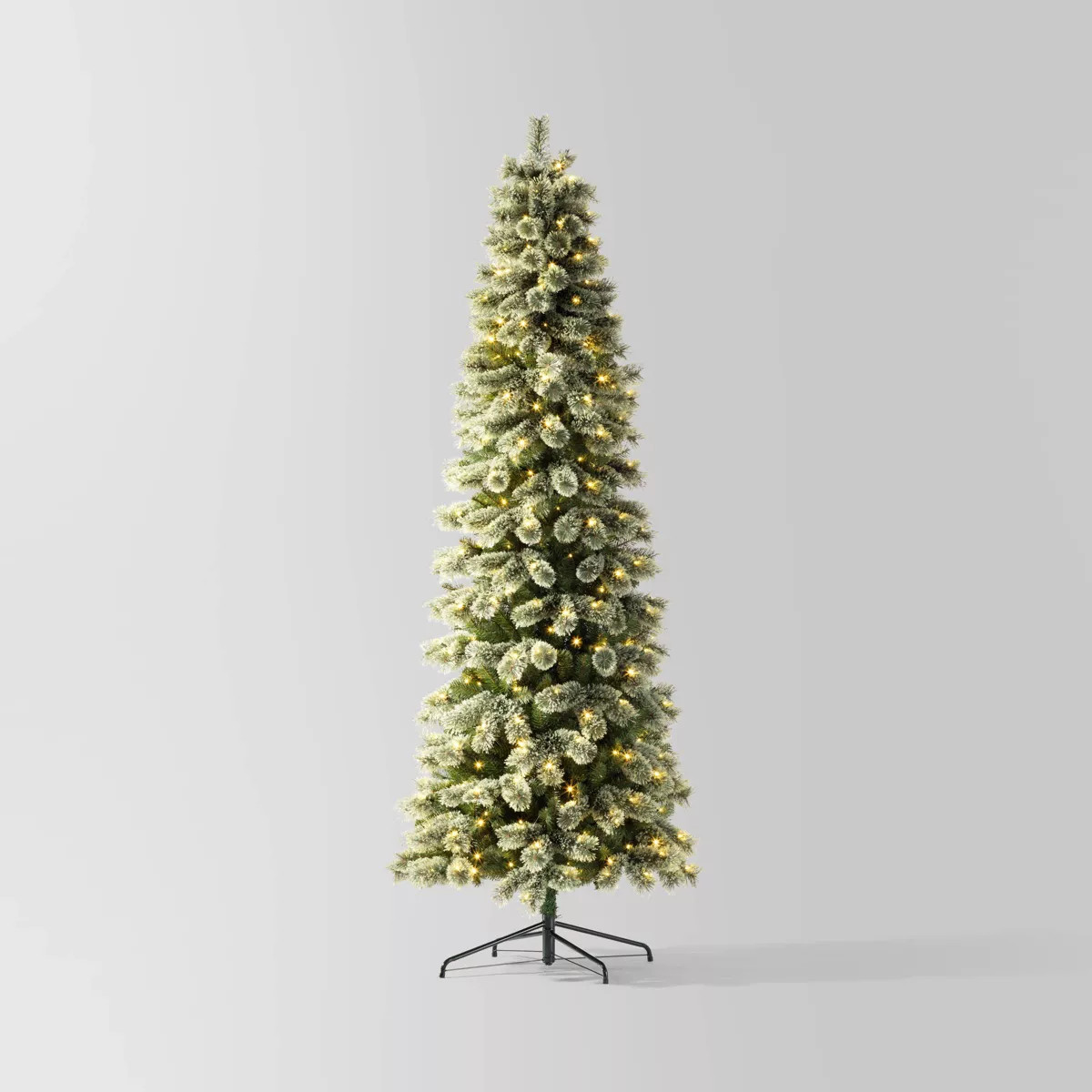 9' Pre-lit Slim Virginia Pine Artificial Christmas Tree White LED Lights - Wondershop™ | Target