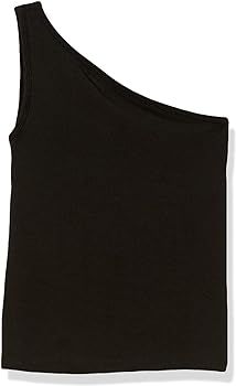 The Drop Women's Payton Asymmetric Fitted One-Shoulder Top | Amazon (UK)