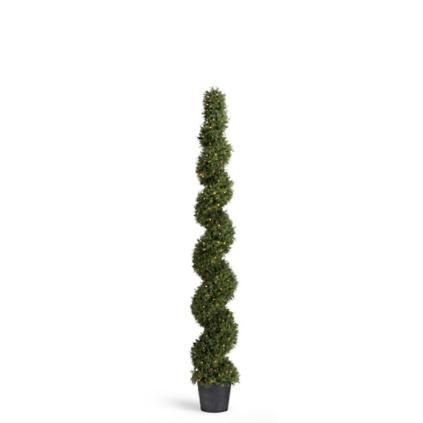 Verdant, lifelike and packed with twinkling lights, our cordless Rosemary Topiaries make a beauti... | Frontgate