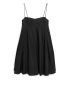 Taffeta Strap Dress - Black - ARKET GB | ARKET (US&UK)