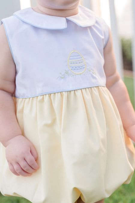 Sweetest sibling set Easter outfits! 