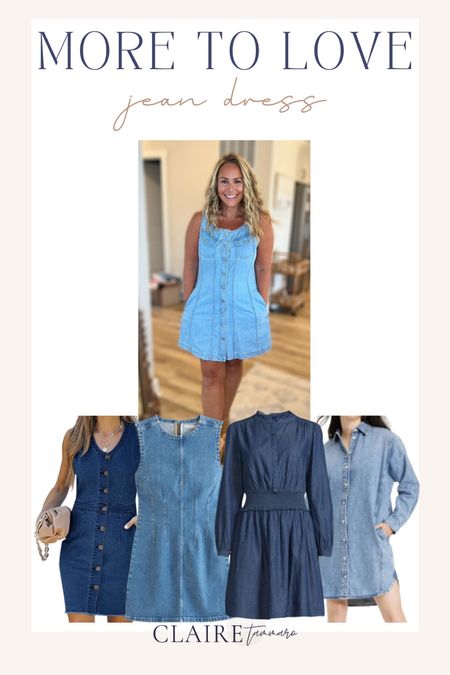 Sleeves or no sleeves I’m loving the (midsize friendly 😍) jean dress trend! Be ready for any event, lunch or date with these effortless chic outfits. Boot it up 👢 or kick it in sneakers 👟
#jeandresses #midsize fashion #fallfashion 

#LTKstyletip #LTKmidsize