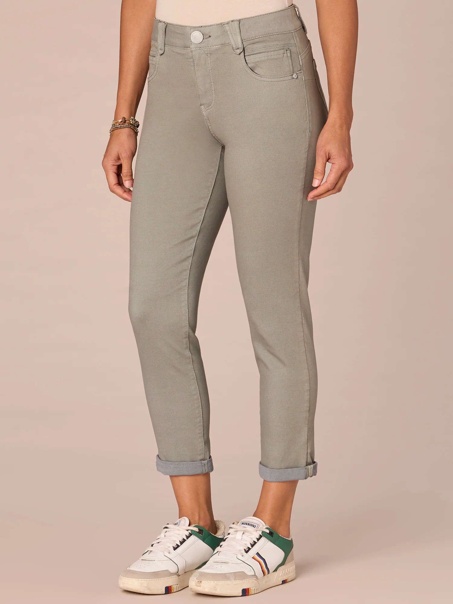 "Ab"solution\u00ae Colored Ankle Skimmer Pants | Democracy Clothing
