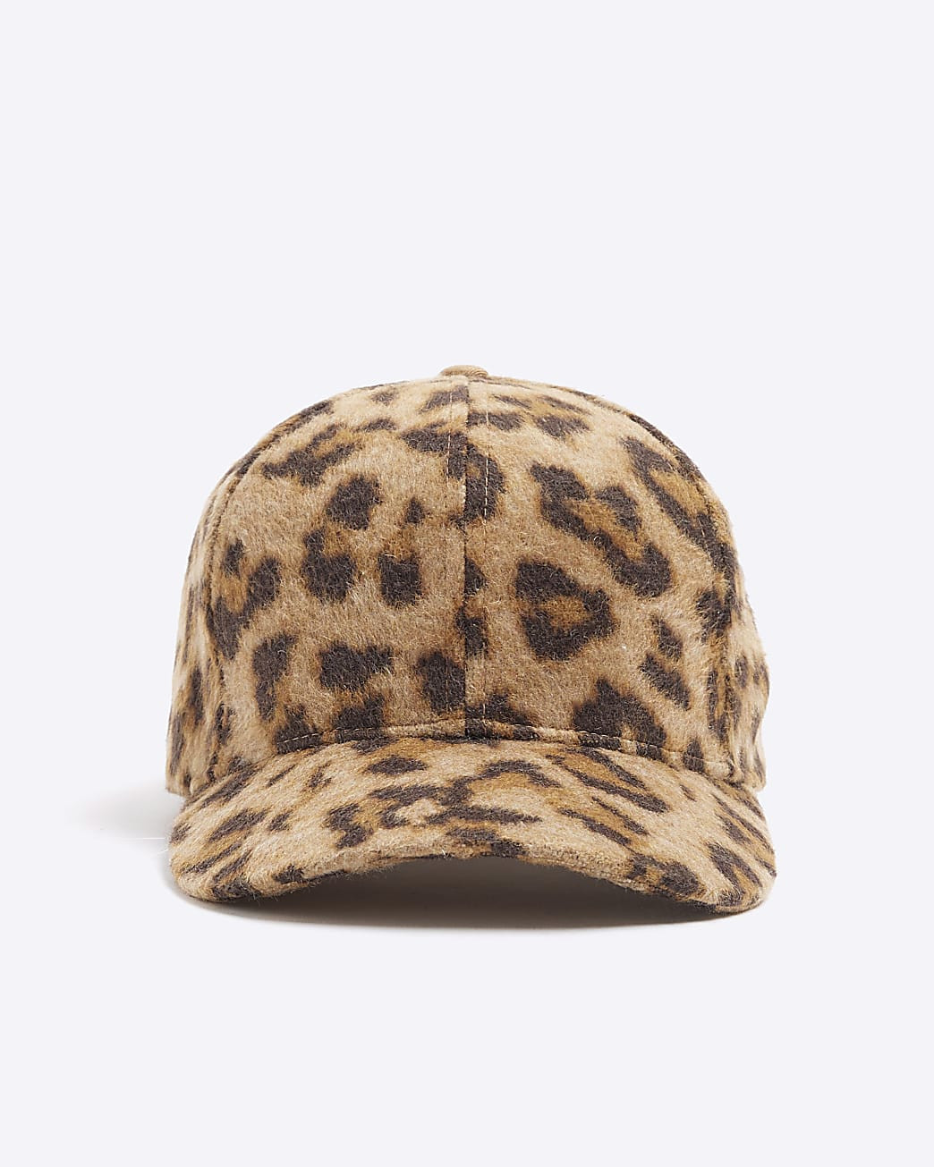 Brown Leopard Print Cap | River Island UK & IE