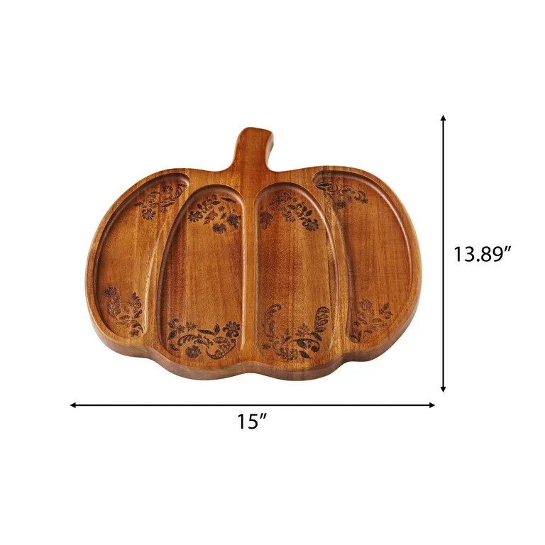 The Pioneer Woman Pumpkin Charcuterie Board, 15" x 14" - Walmart.com | Walmart (US)