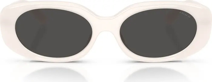 COACH 54mm Oval Sunglasses | Nordstrom | Nordstrom