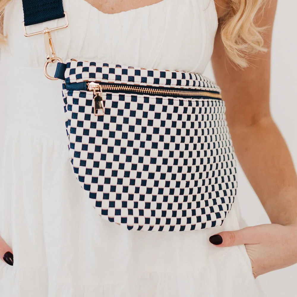 Westlyn Woven Bum Bag | Pretty Simple