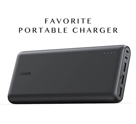 Favorite portable charger on amazon! It’s heavier and more bulky but lasts forever and ever and works amazing! I’ve bought it twice ! Only because the first one I accidentally got full of water and sand at the beach 😂

#LTKFind #LTKtravel #LTKGiftGuide