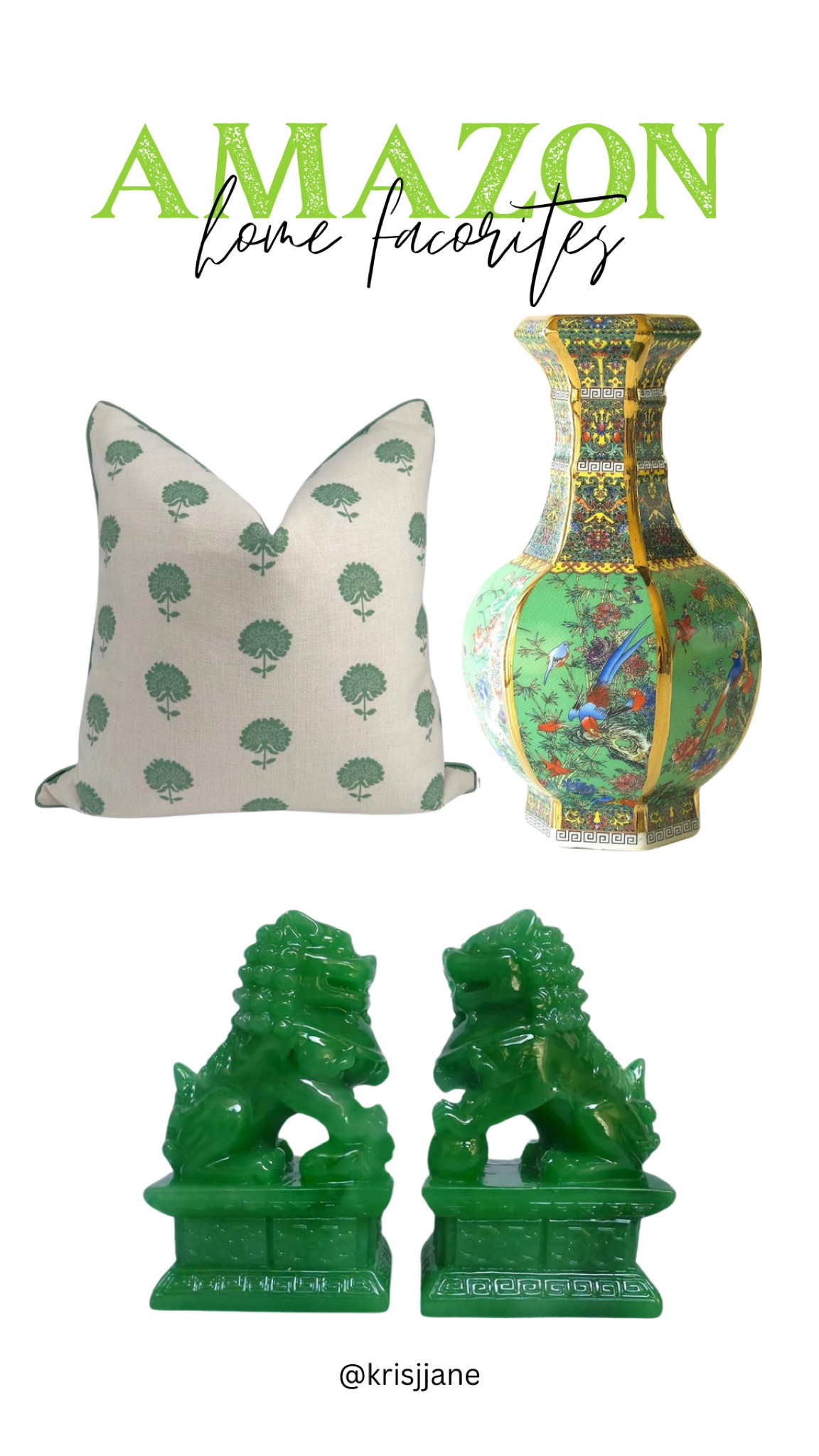Green Amazon Favorites

#amazon #green #decor #home

#LTKhome #LTKfindsunder100 #LTKstyletip