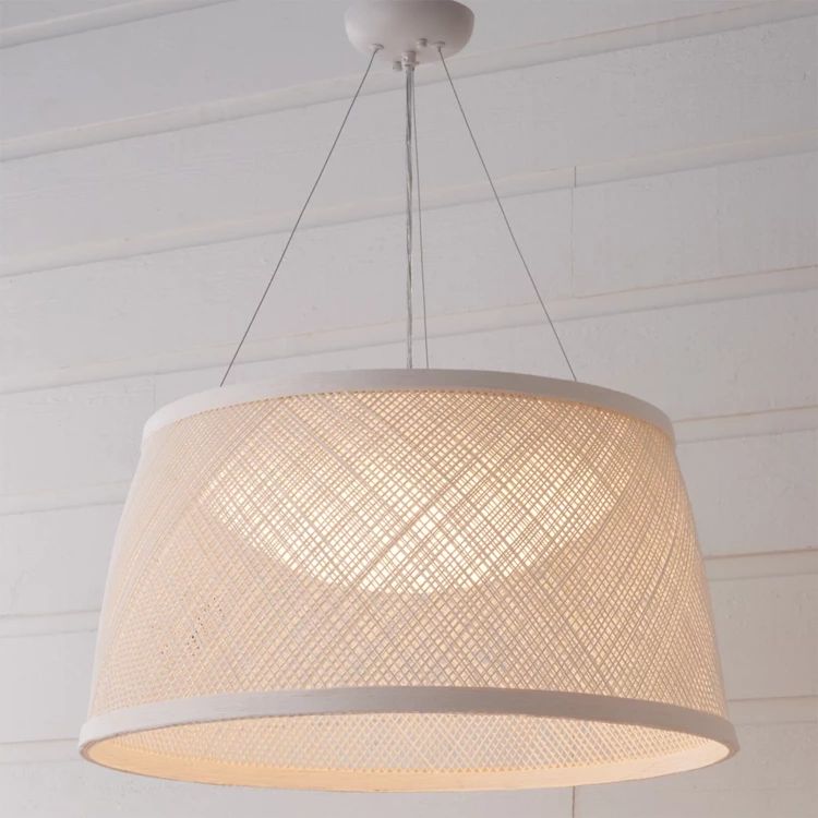 Fiber Weave LED Indoor/Outdoor Pendant - Large | Shades of Light