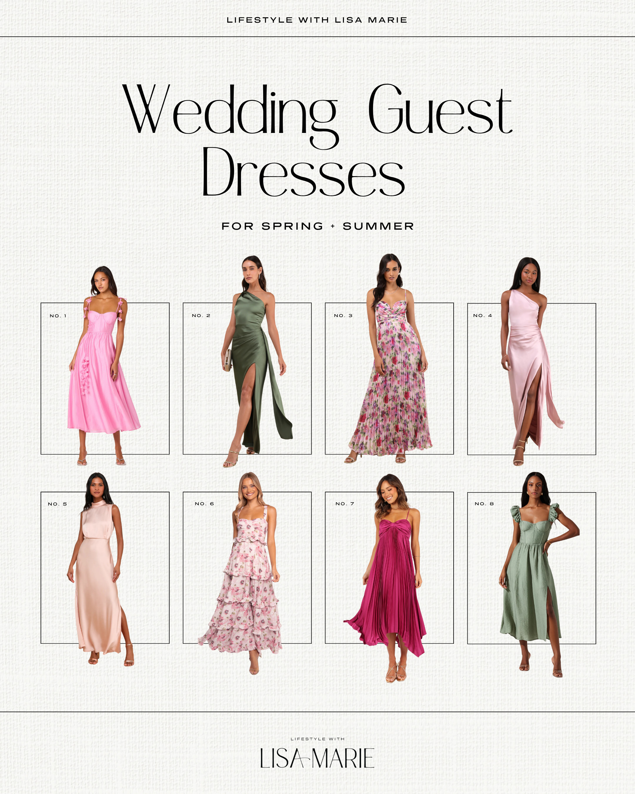 Wedding guest dresses for spring and summer. Pink, blush, green and floral midi and maxi dresses. Satin and silk event dresses. Perfect for garden weddings and romantic events. Pastel dresses for Mother's Day. 

 

#LTKMothersDay #LTKWedding #LTKSeasonal