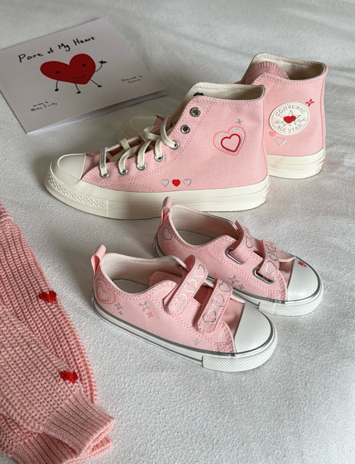 matchy valentines girlies 💕💕