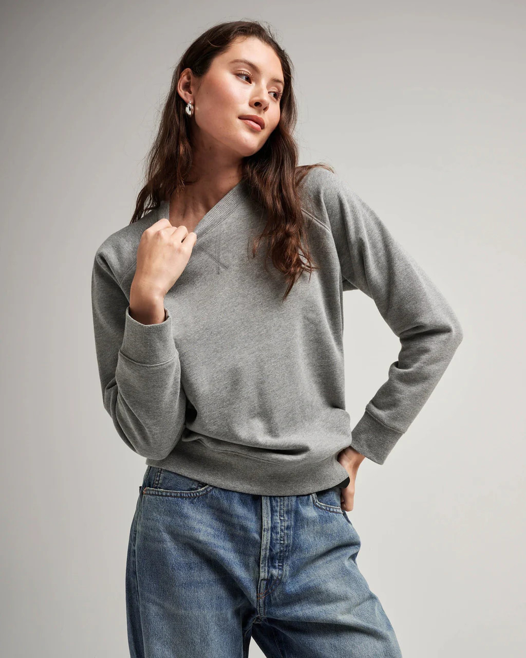 Women's Recycled Fleece Sweatshirt | Richer Poorer