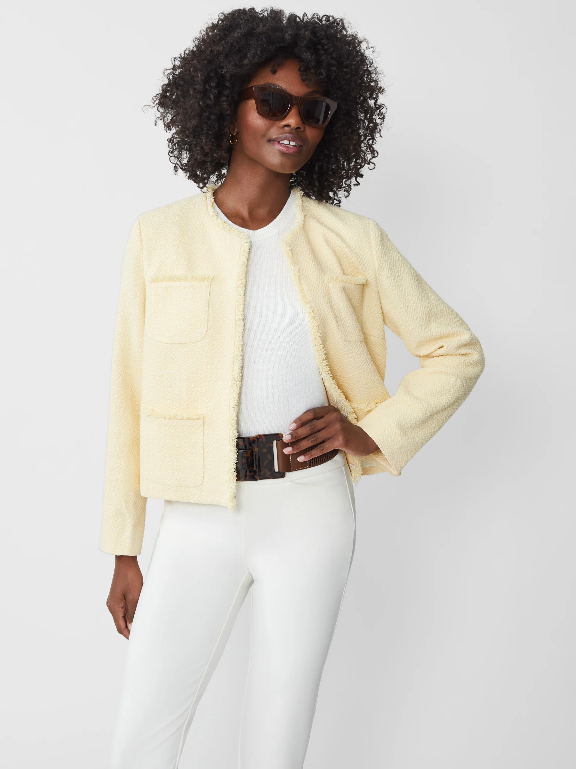 Martha Tweed Jacket | J.McLaughlin