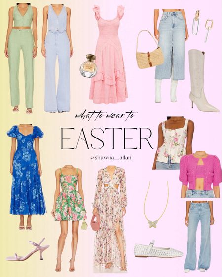 Spring has sprung 🐰🌸🐣

Easter, Easter outfit, Easter look, spring look, pastels, feminine style, spring dress, Easter dress 

#LTKfindsunder100 #LTKstyletip #LTKSeasonal