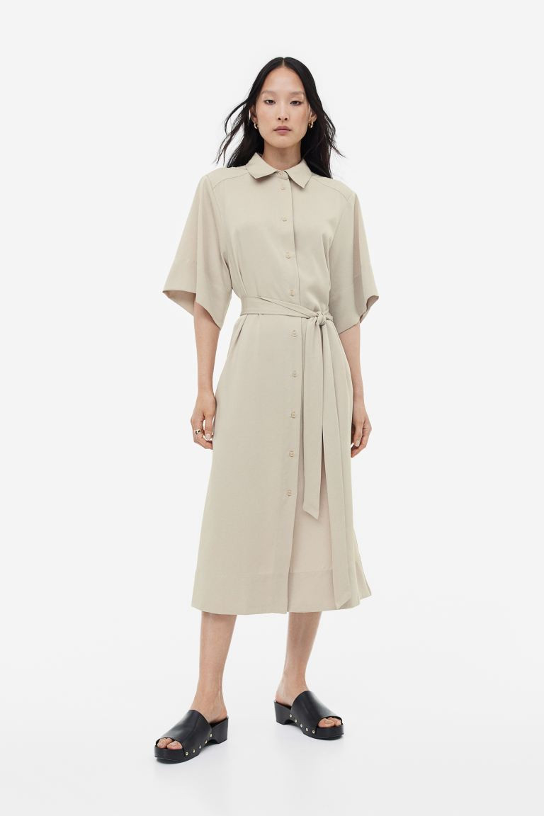 Tie-belt Shirt Dress | H&M (US + CA)