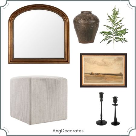 Moody Neutral Fireplace Decor


Louis mantel mirror stripe ottoman cube iron candle holders norfolk pine stem 

#LTKhome