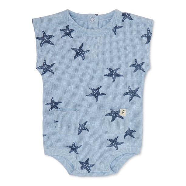 easy-peasy Baby Print Tank Bodysuit, Sizes 0-24 Months | Walmart (US)