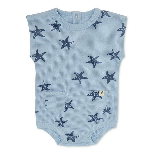 easy-peasy Baby Boys Print Tank Bodysuit, Sizes 0M-24M | Walmart (US)