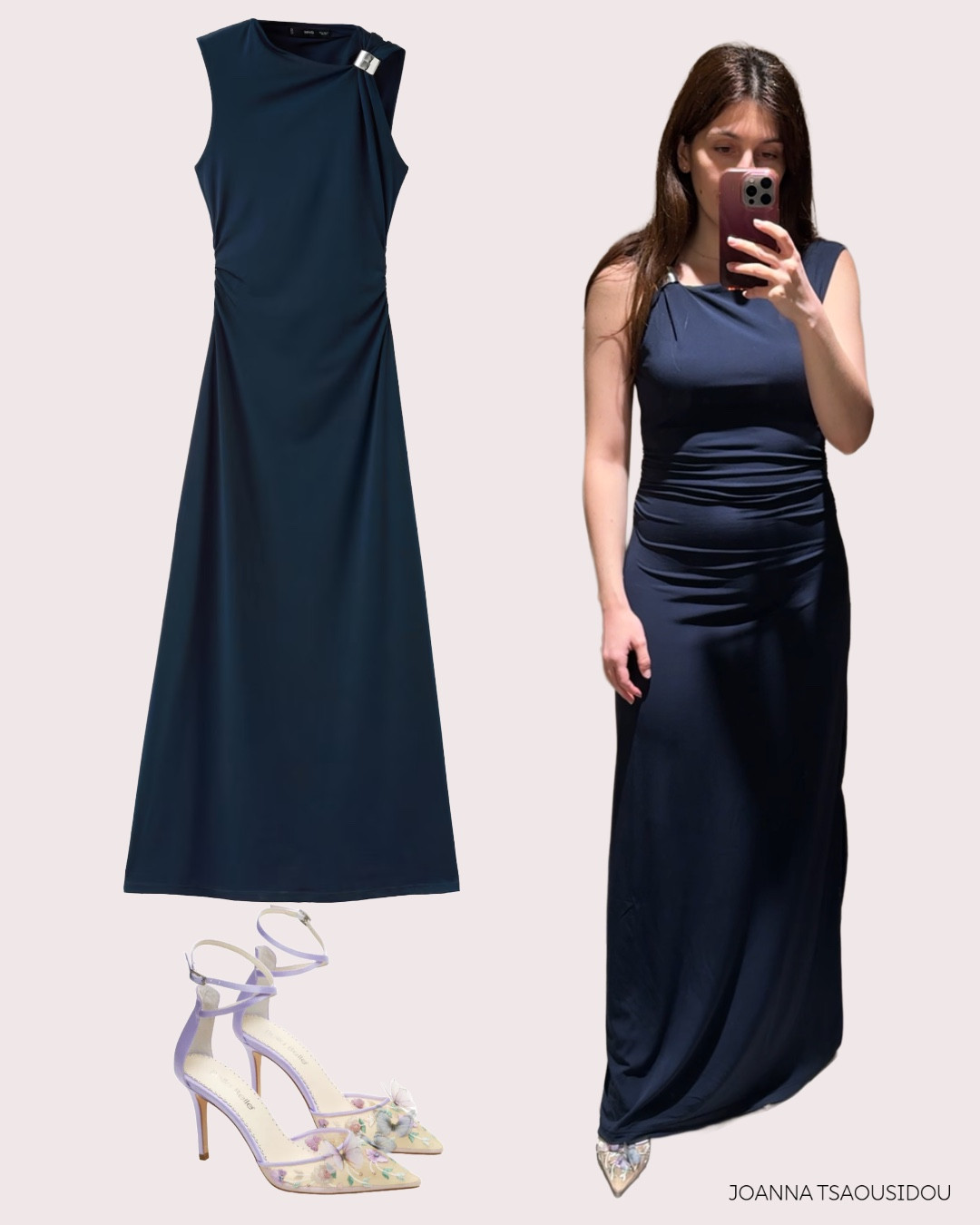 Help me decide on a holiday outfit with my Bella Belle shoes! Is this navy blue dress a yes or should I keep looking?

#LTKpartywear #LTKpetite #LTKfestive