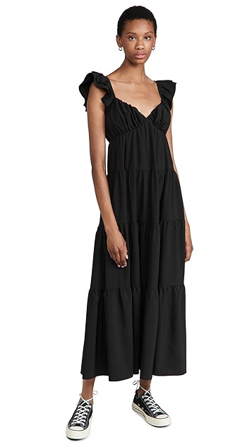 Ruffle Sleeve Maxi Dress | Shopbop