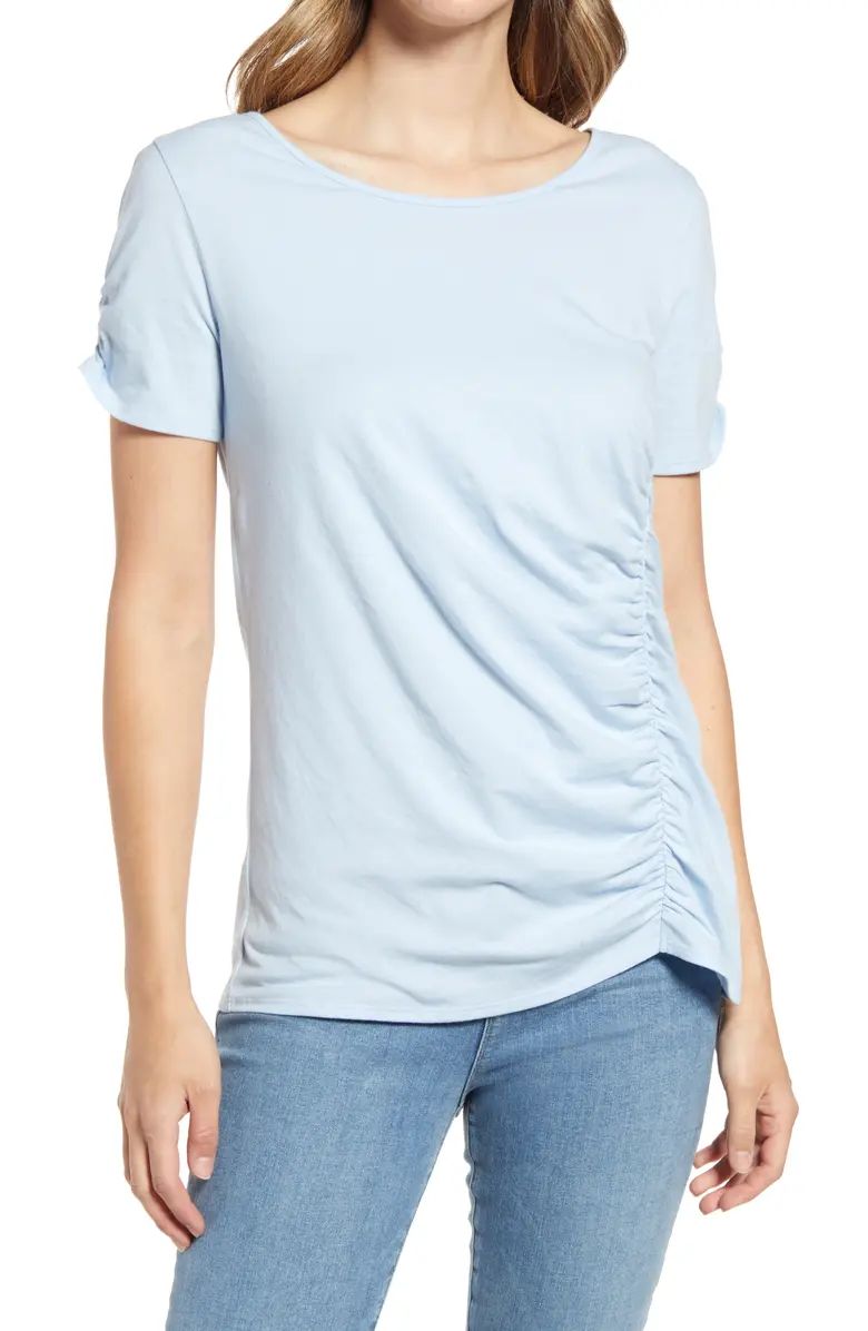 Ruched Knit T-Shirt | Nordstrom