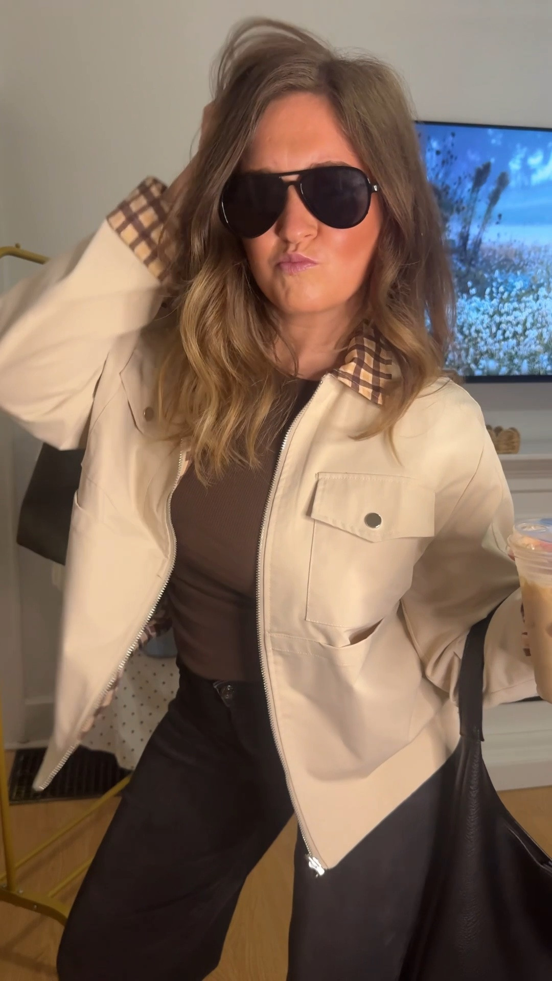 OOTD but make it practical 🤎☔️
This Amazon rain jacket is giving cozy, cute, and mom-on-the-go approved. The tan color + patterned lining = the perfect little detail ✨ #LTKStyle #AmazonFashion #OOTD

#AmazonFinds #RainJacket #NeutralStyle #MomStyle #EverydayOutfit #CasualStyle #AmazonOOTD #FallStyle #SpringStyle #AffordableFashion #LTKFashion #StyleOnABudget #FashionFinds #MomOOTD #AmazonStyle

#LTKgrwm #LTKootd #LTKPetite