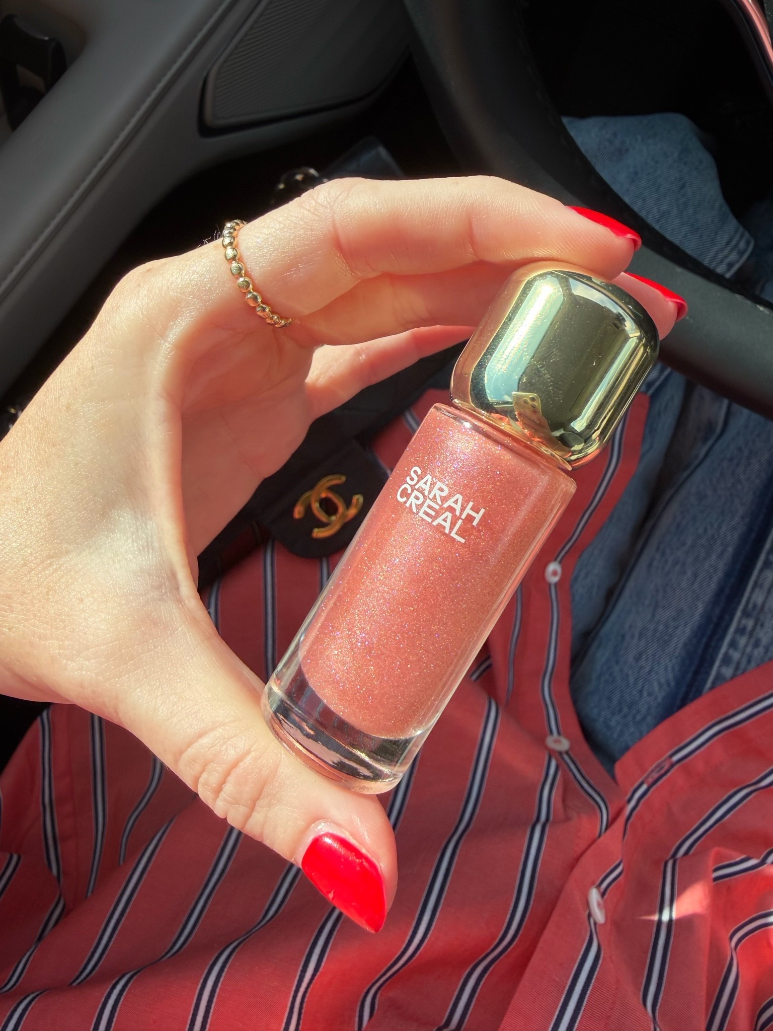 New favorite lip gloss..."Don't Wait Up" by Sarah Creal