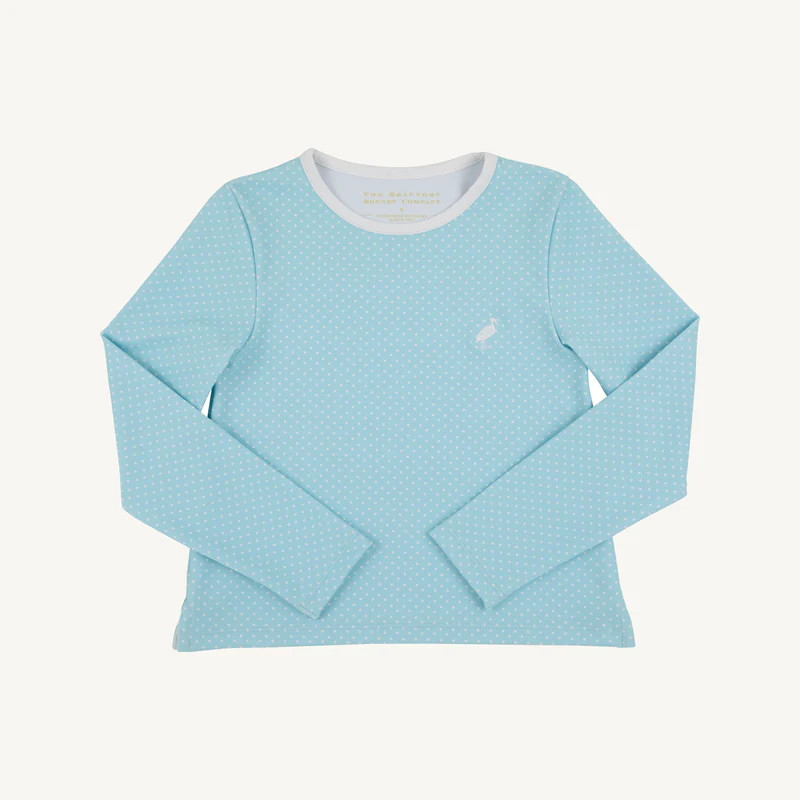 Color
      
      Belhaven Blue Micro Dot with Belhaven Blue Stork | The Beaufort Bonnet Company