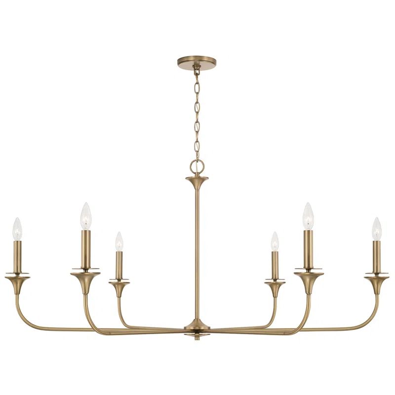 Prescot 6 - Light Dimmable Classic / Traditional Chandelier | Wayfair North America