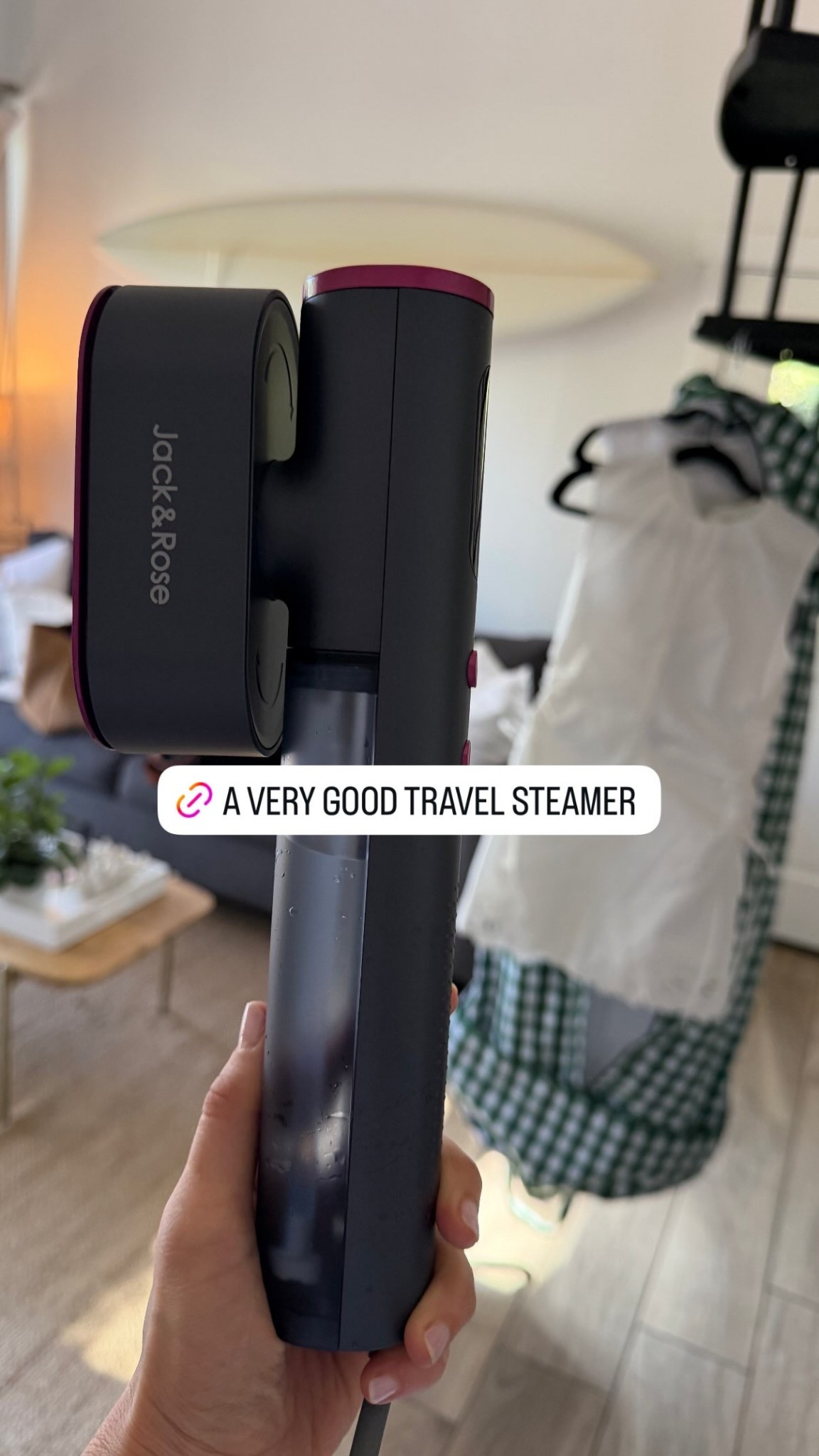 A very good travel steamer!

#LTKTravel #LTKSeasonal #LTKdayinmylife