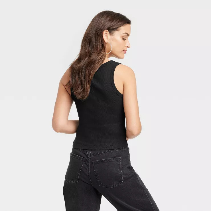 Women's Shrunken Rib Tank Top - Universal Thread™ | Target