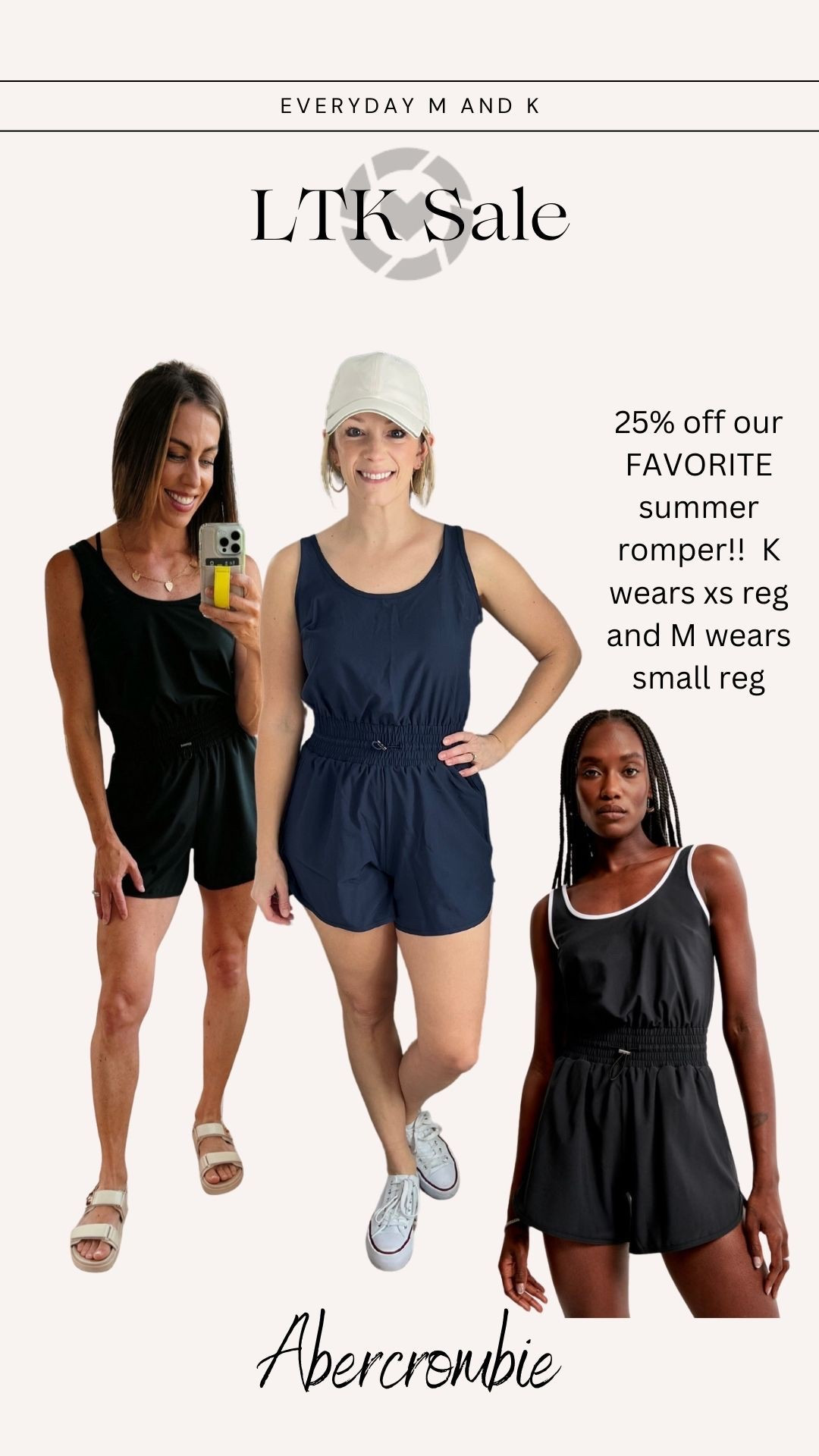 Our absolutely favorite Abercrombie travel romper! 25% off today!! 

#LTKActive #LTKSeasonal #LTKSpringSale