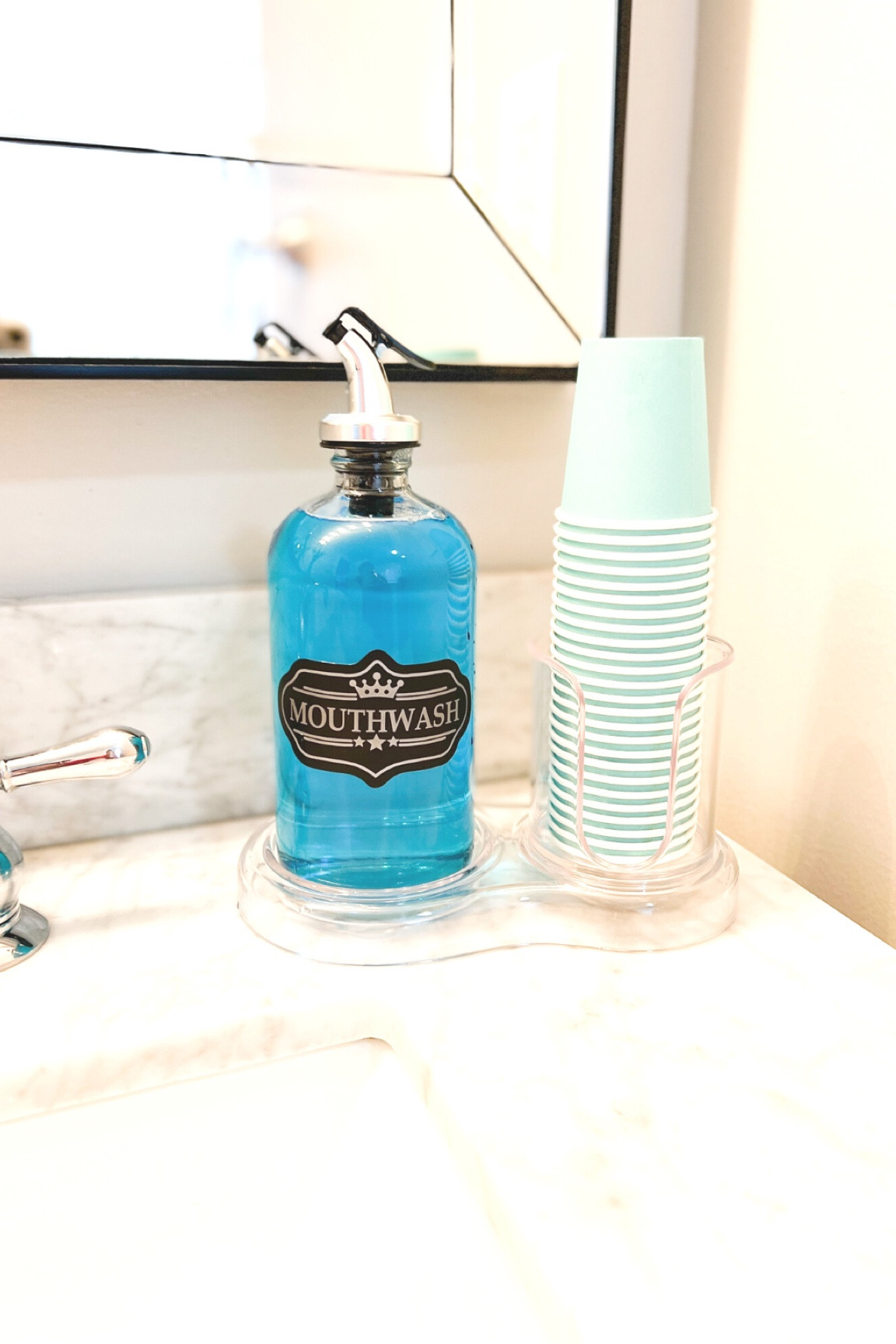 Diy Mouthwash Dispenser