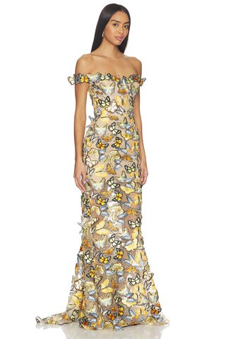 Bella Butterfly Jasmine Off The Shoulder Gown
                    
                    Bronx Banc... | Revolve Clothing (Global)