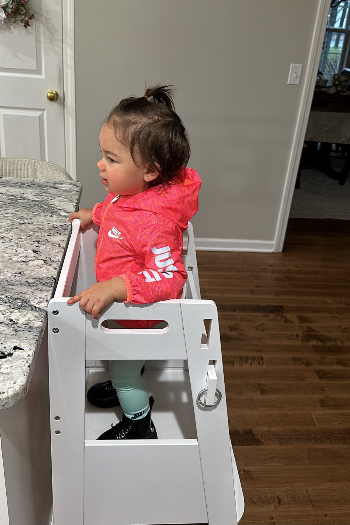 Gia would prefer to stand on the chairs so we had to do this instead 🤣 

#LTKSeasonal #LTKGiftGuide #LTKHoliday