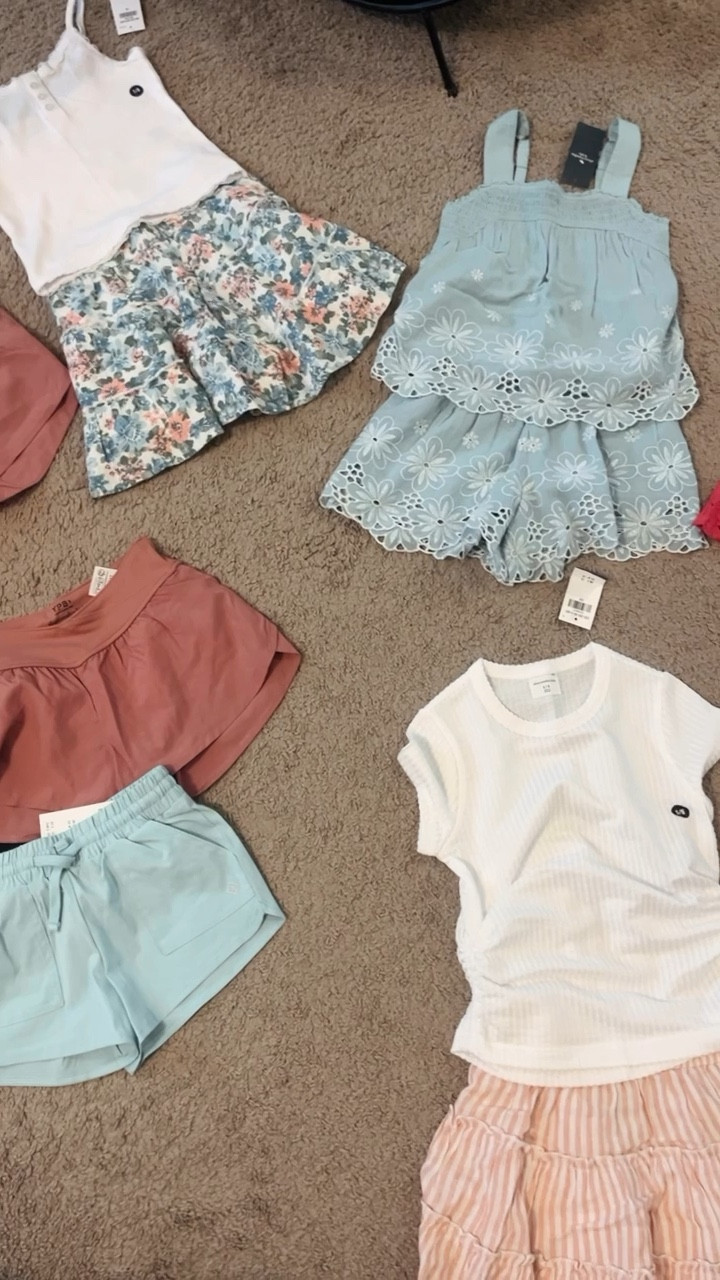 My girls’ Abercrombie Kids summer clothes links  