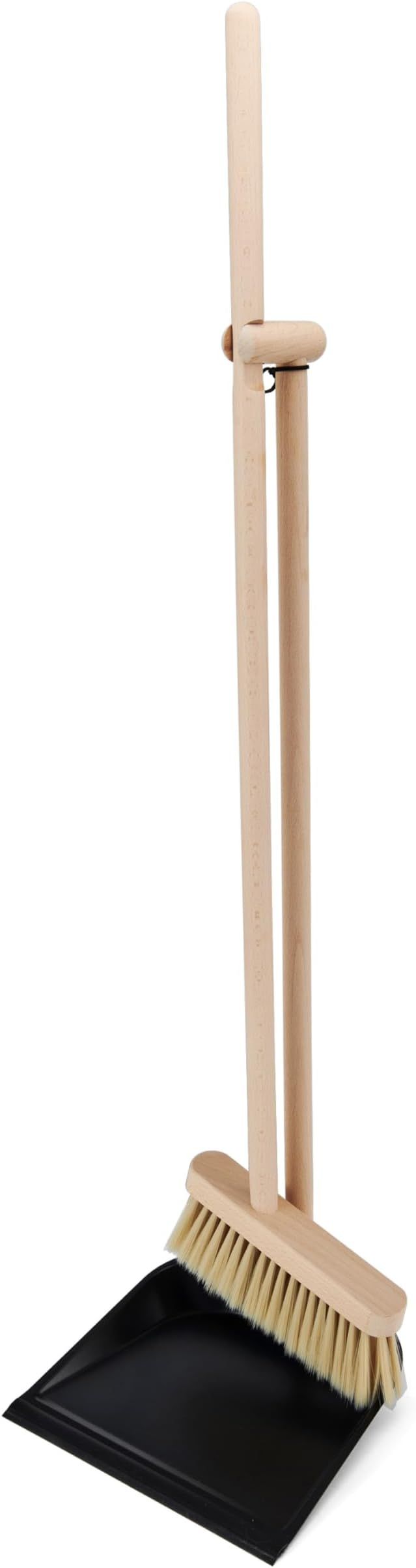 Copco Standing Broom with Dustpan, Beechwood | Amazon (US)