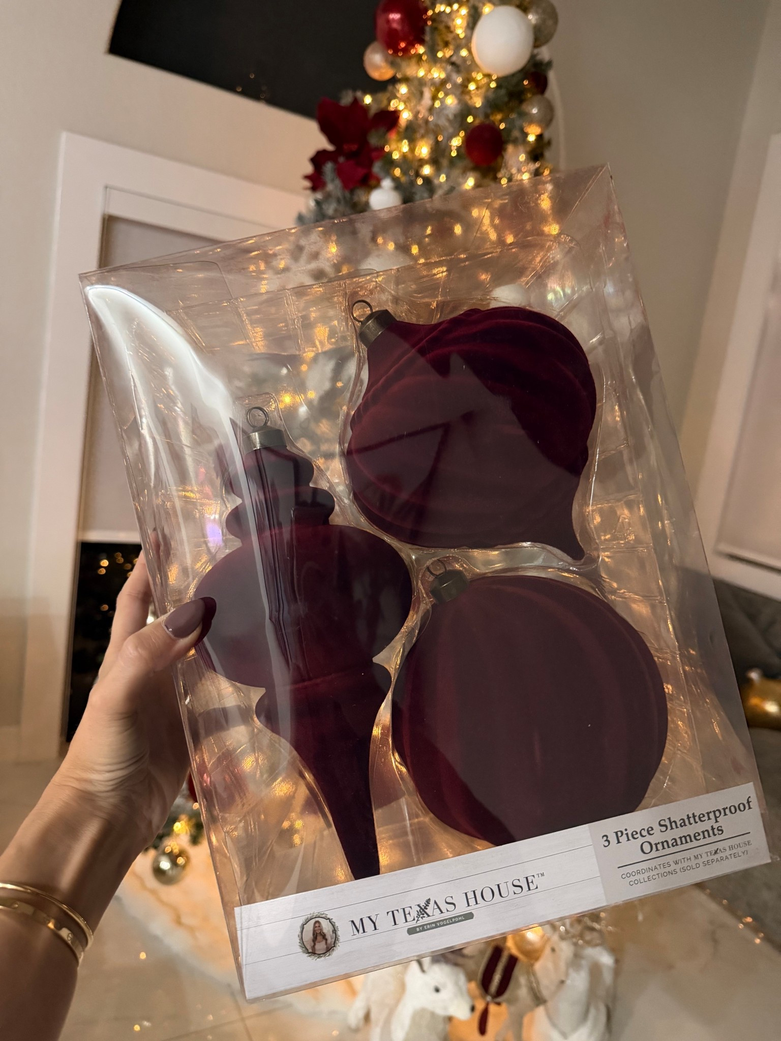 Most perfect burgundy ornaments for my tree! 

#LTKSeasonal #LTKHoliday